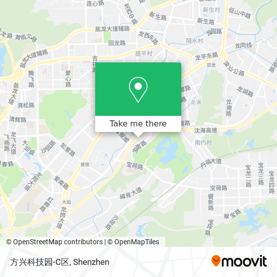 方兴科技园-C区 map