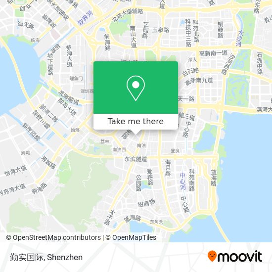 勤实国际 map