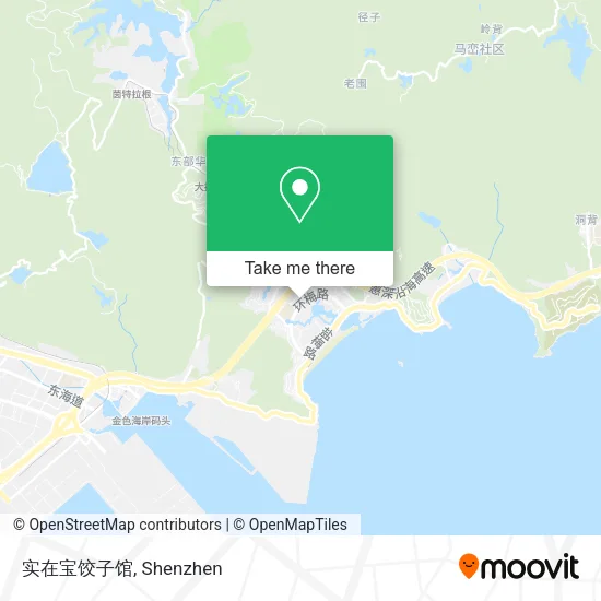 实在宝饺子馆 map