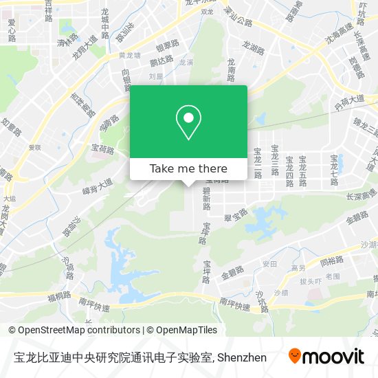 宝龙比亚迪中央研究院通讯电子实验室 map