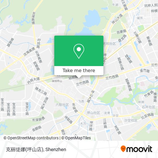 克丽缇娜(坪山店) map