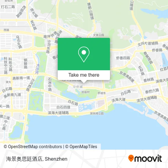 海景奥思廷酒店 map