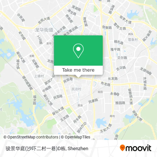 骏景华庭(沙吓二村一巷)D栋 map