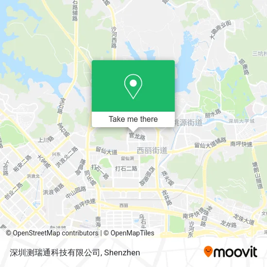 深圳测瑞通科技有限公司 map
