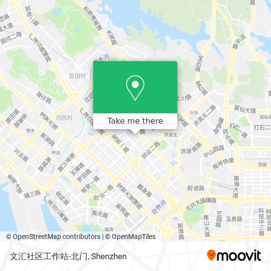 文汇社区工作站-北门 map