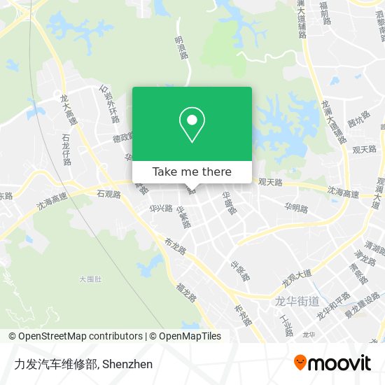 力发汽车维修部 map