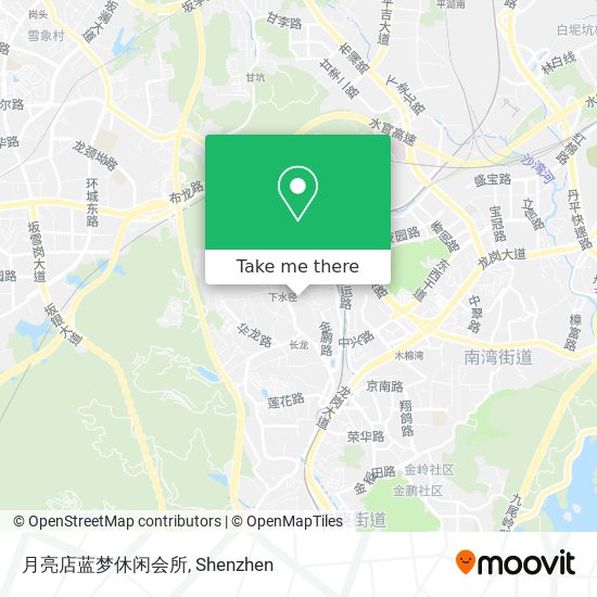 月亮店蓝梦休闲会所 map