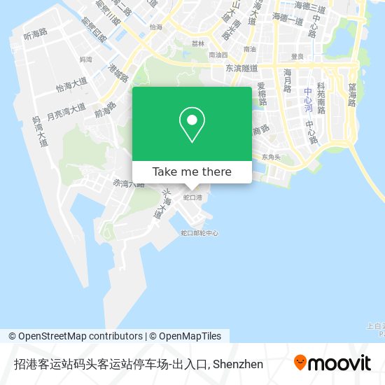 招港客运站码头客运站停车场-出入口 map