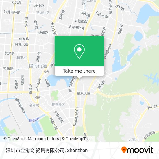 深圳市金港奇贸易有限公司 map
