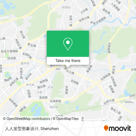 人人发型形象设计 map