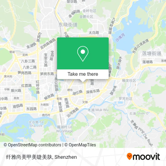 纤雅尚美甲美睫美肤 map