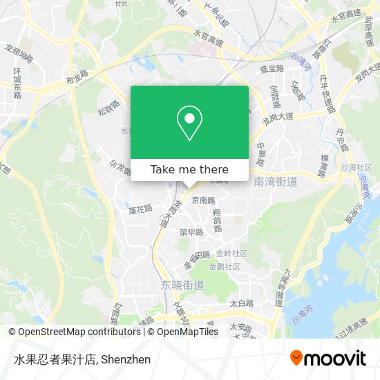 水果忍者果汁店 map