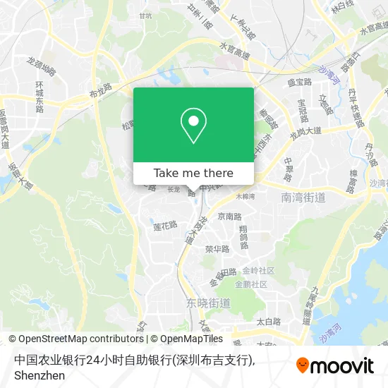 中国农业银行24小时自助银行(深圳布吉支行) map