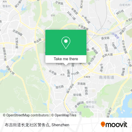 布吉街道长龙社区警务点 map