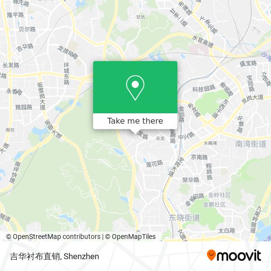 吉华衬布直销 map