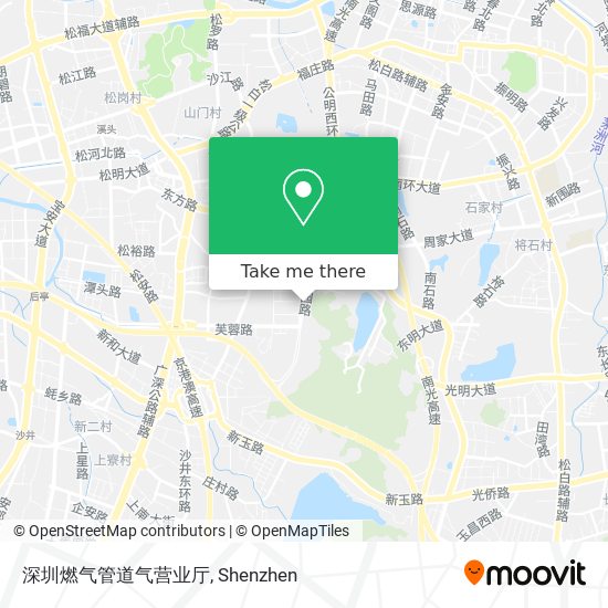 深圳燃气管道气营业厅 map