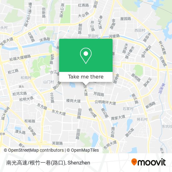 南光高速/根竹一巷(路口) map