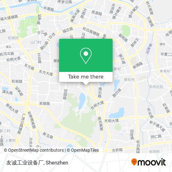友诚工业设备厂 map