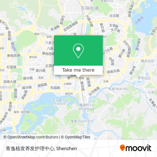 青逸植发养发护理中心 map