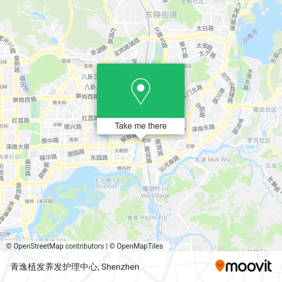 青逸植发养发护理中心 map