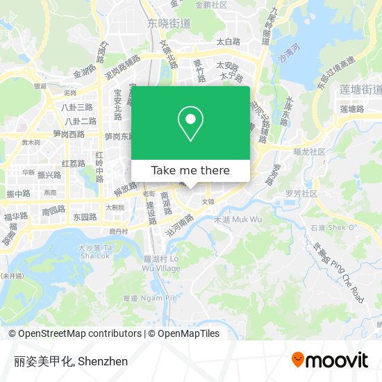 丽姿美甲化 map
