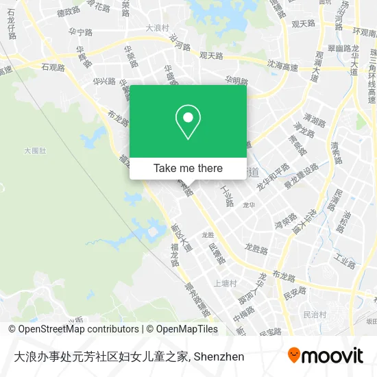 大浪办事处元芳社区妇女儿童之家 map