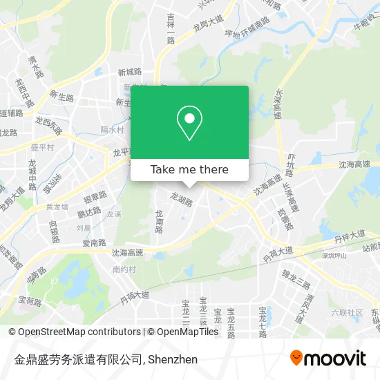 金鼎盛劳务派遣有限公司 map