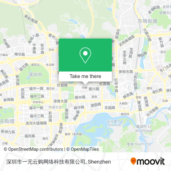 深圳市一元云购网络科技有限公司 map
