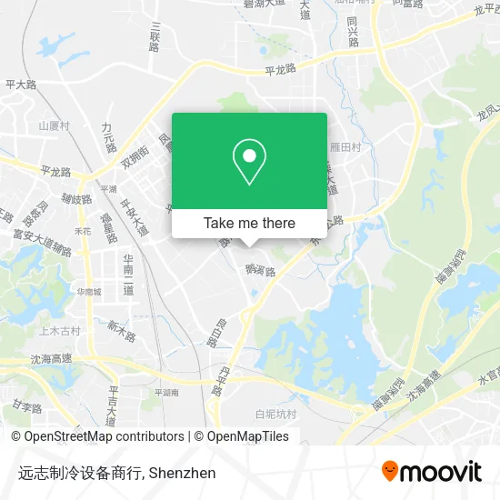 远志制冷设备商行 map