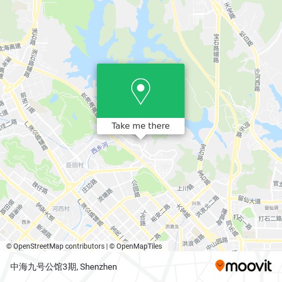 中海九号公馆3期 map