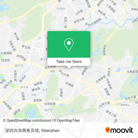 深圳兴东商务宾馆 map