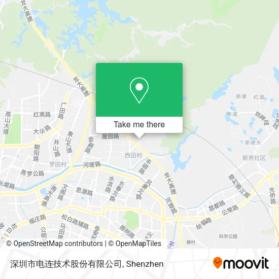 深圳市电连技术股份有限公司 map