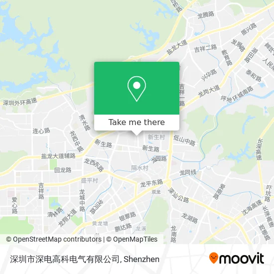 深圳市深电高科电气有限公司 map