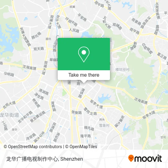 龙华广播电视制作中心 map