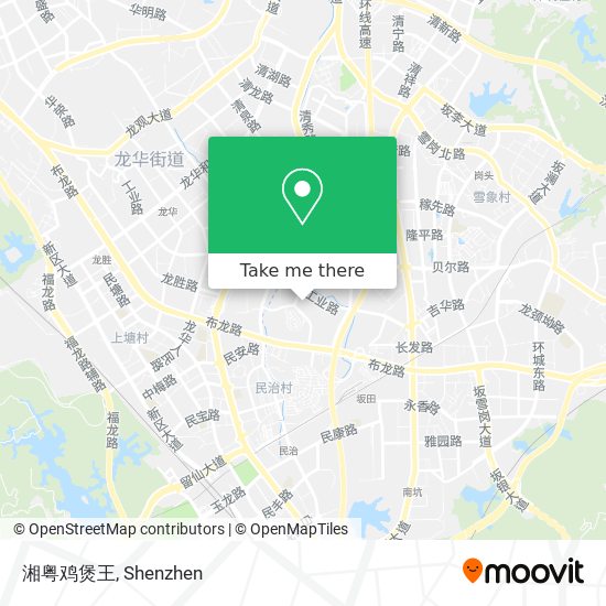 湘粤鸡煲王 map