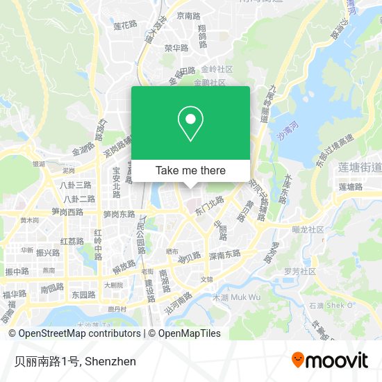 贝丽南路1号 map