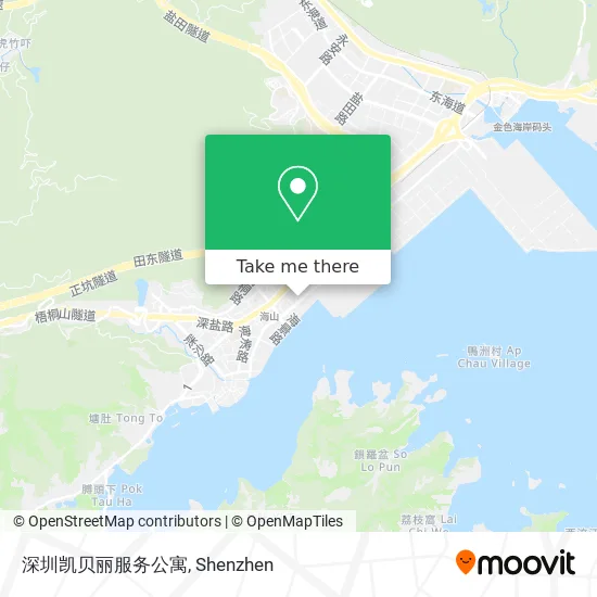 深圳凯贝丽服务公寓 map