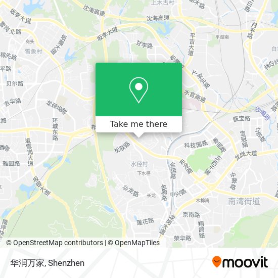 华润万家 map