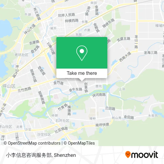 小李信息咨询服务部 map