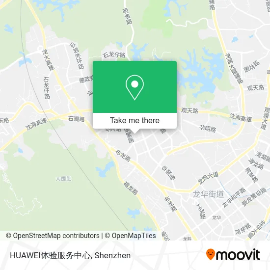 HUAWEI体验服务中心 map