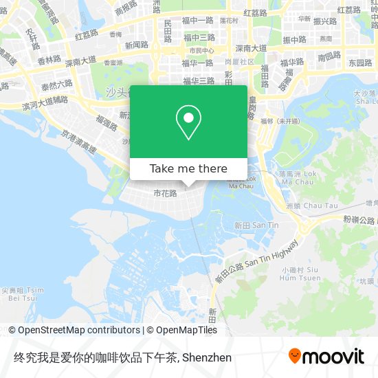 终究我是爱你的咖啡饮品下午茶 map