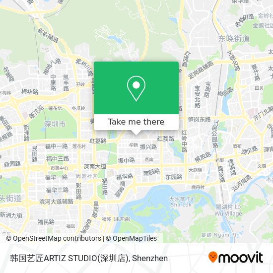 韩国艺匠ARTIZ STUDIO(深圳店) map
