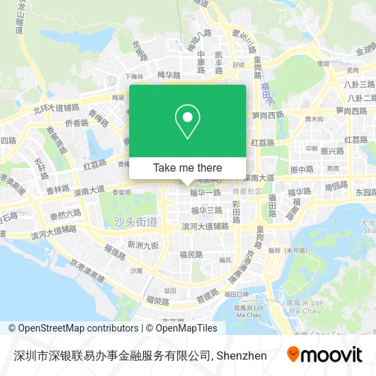 深圳市深银联易办事金融服务有限公司 map