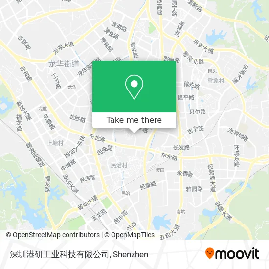 深圳港研工业科技有限公司 map