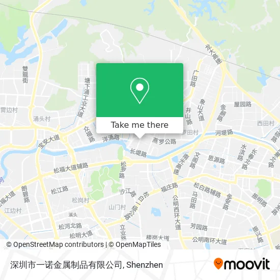 深圳市一诺金属制品有限公司 map