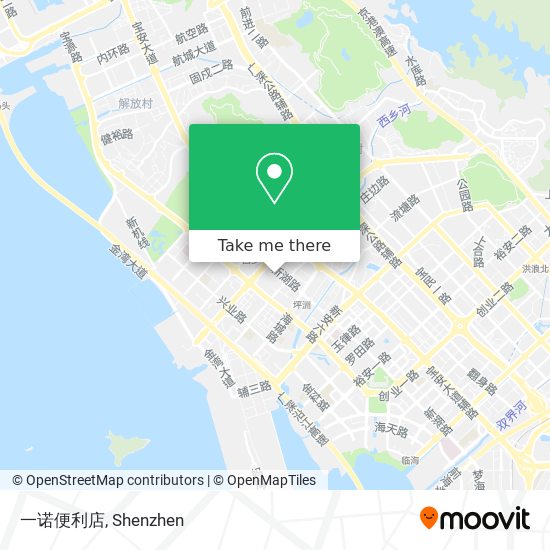 一诺便利店 map