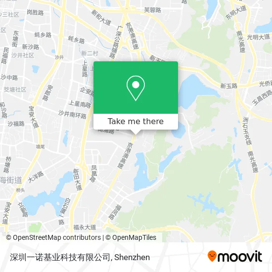 深圳一诺基业科技有限公司 map