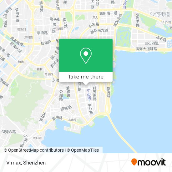 V max map