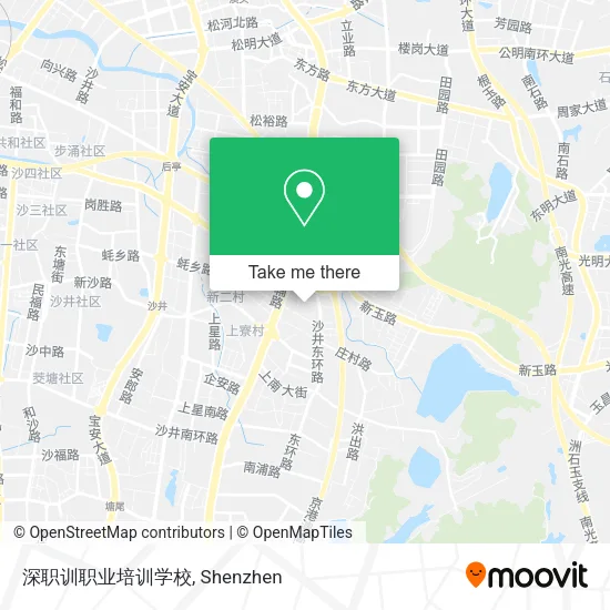 深职训职业培训学校 map
