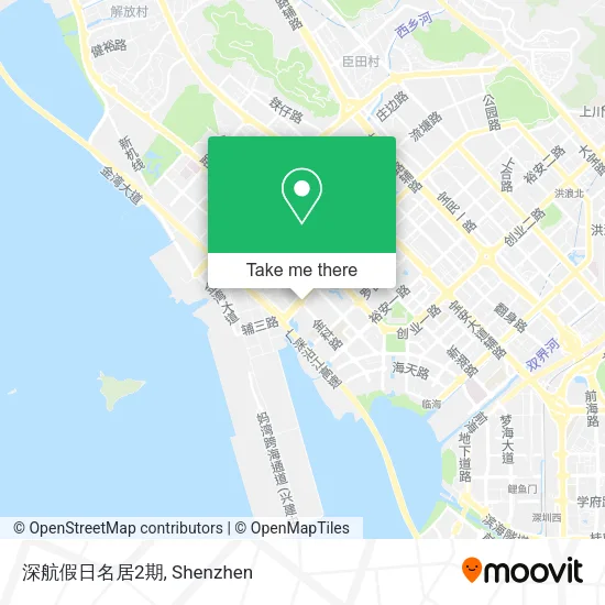 深航假日名居2期 map